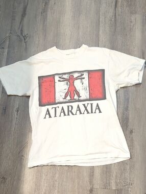 White Short Sleeve Graphic Tee